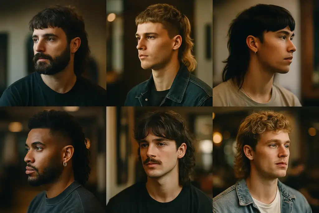 Tipos de Corte Mullet Hombre | La tendencia retro que está de moda